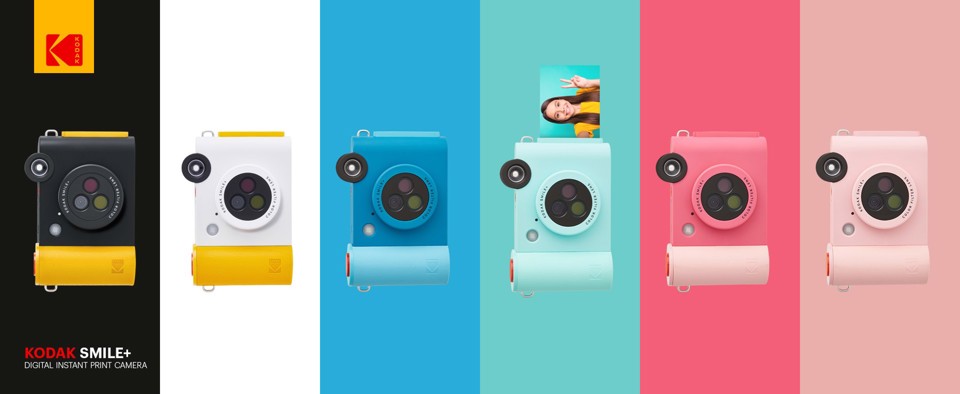 Kodak Smile+ 50,8 x 76,2 mm Nero, Giallo