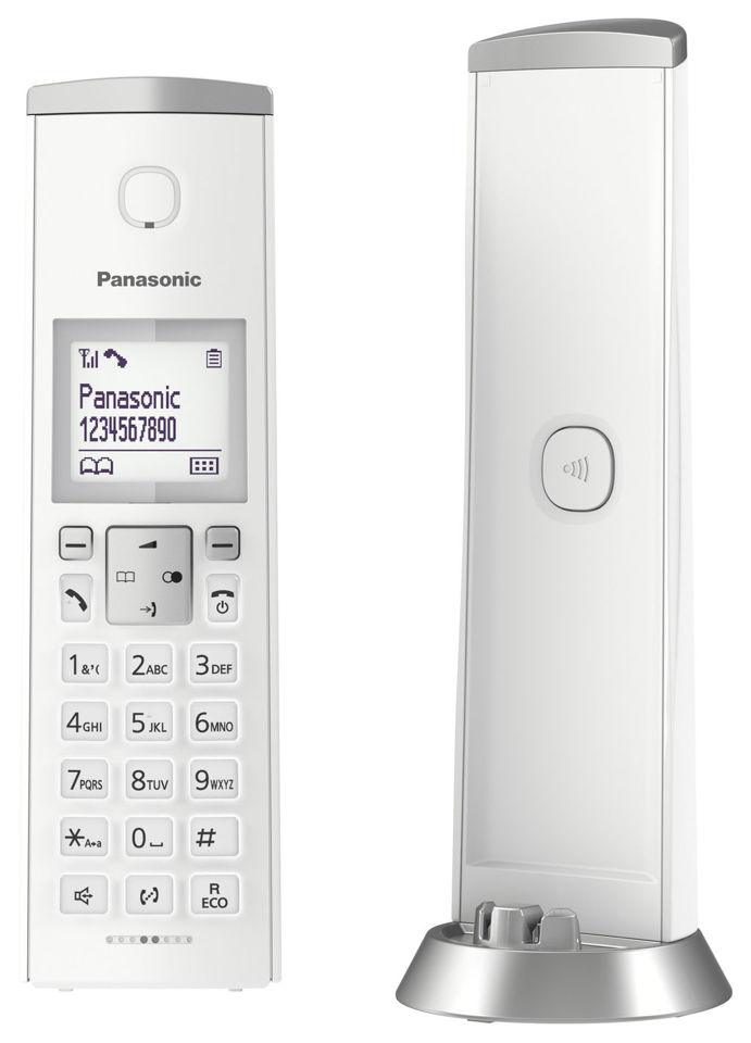 Panasonic KX-TGK210 Telefono DECT Identificatore di chiamata Bianco