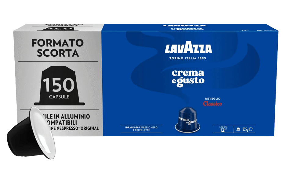 Lavazza 4542 Capsule compatibili nespresso Crema e Gusto Classico 150 pz
