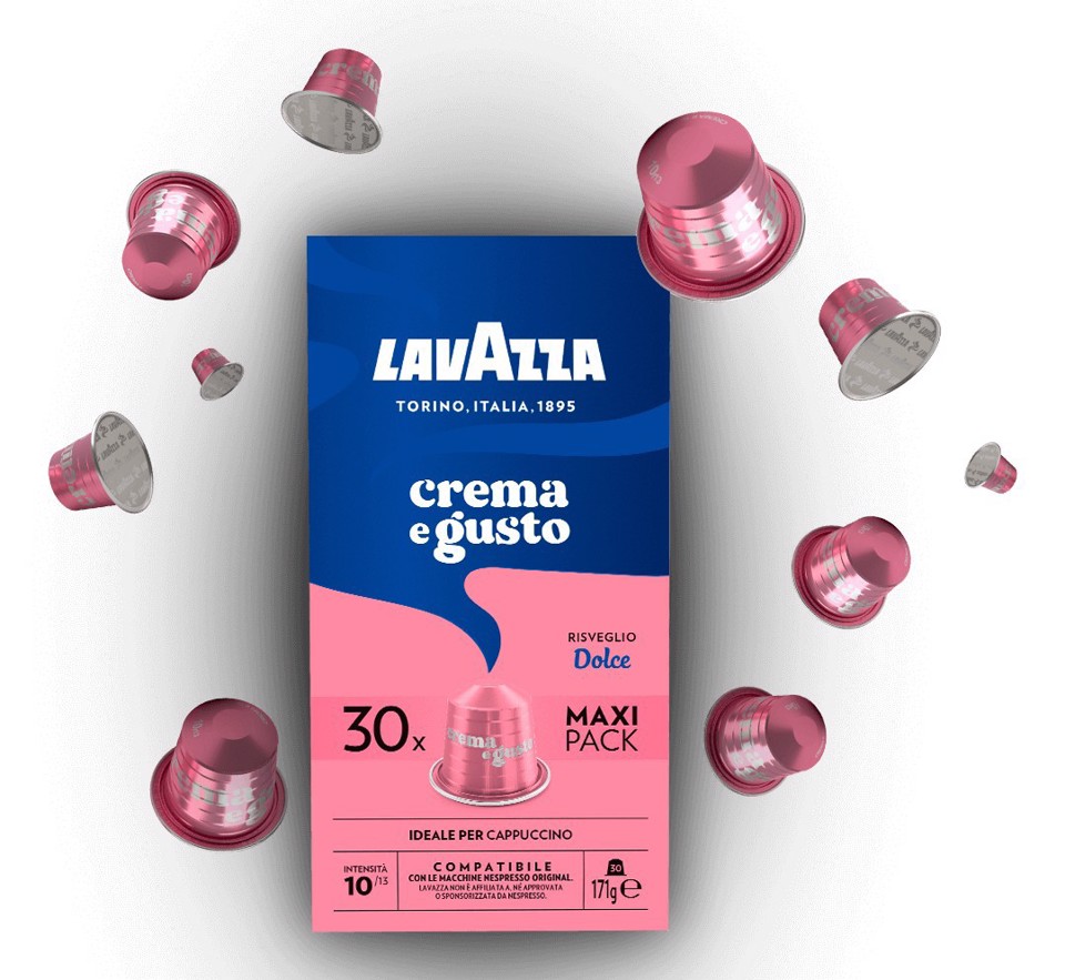Lavazza 7030 Capsule per Nespresso Crema e Gusto Dolce