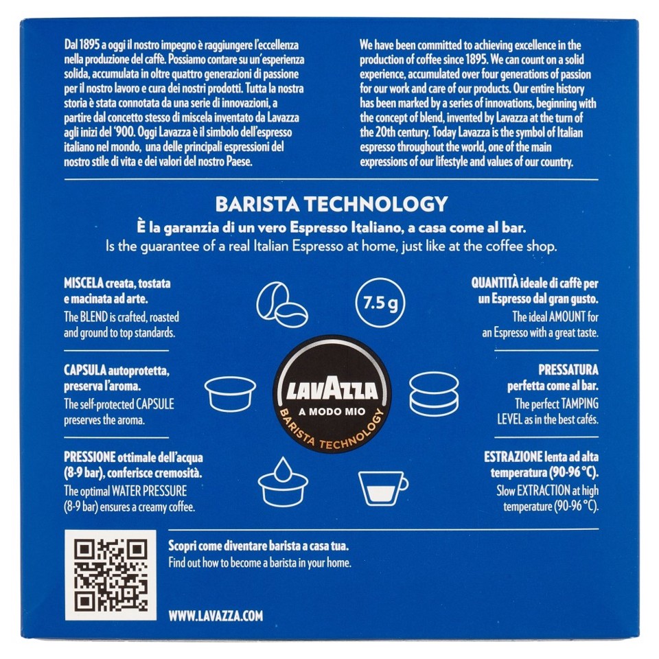 Lavazza A Modo Mio capsule caffè Crema e Gusto, 36 Capsule