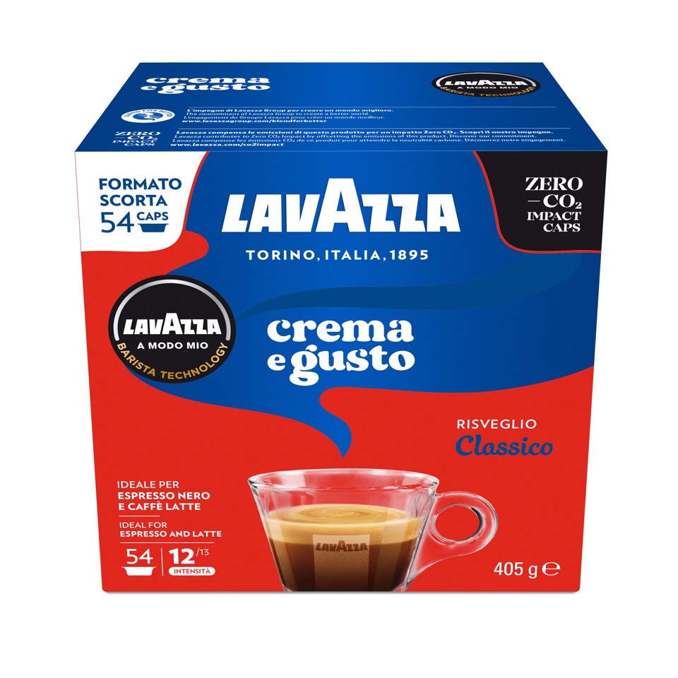 Lavazza A Modo Mio capsule caffè Crema e Gusto, 54 Capsule