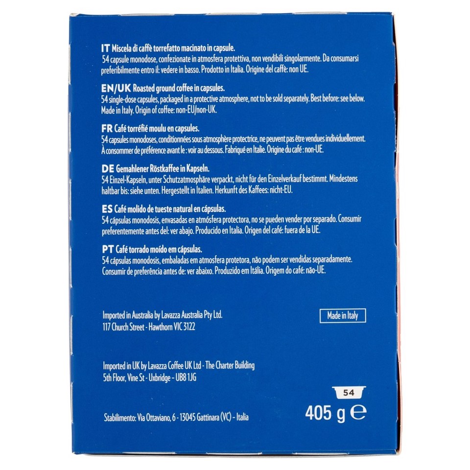 Lavazza A Modo Mio capsule caffè Crema e Gusto, 54 Capsule