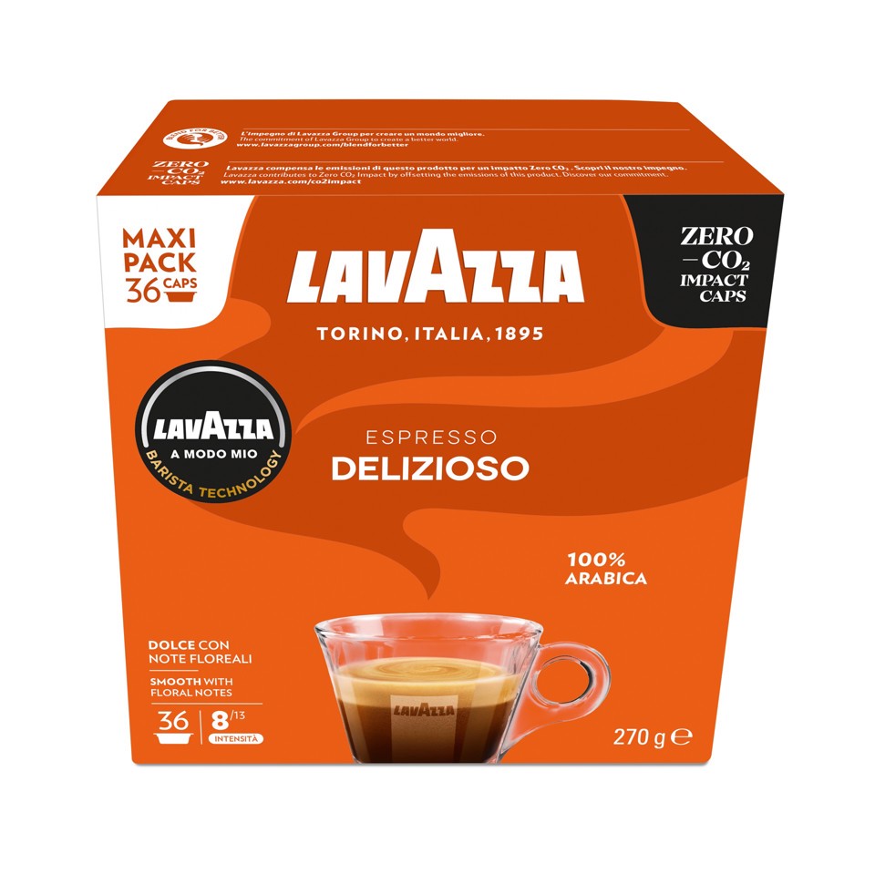 Lavazza A Modo Mio capsule caffè Delizioso, 36 Capsule