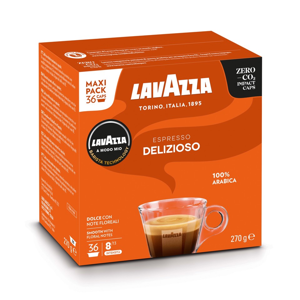 Lavazza A Modo Mio capsule caffè Delizioso, 36 Capsule