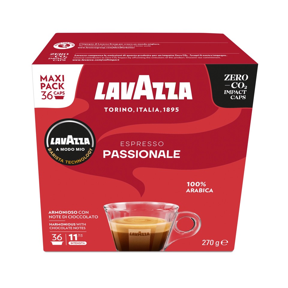 Lavazza A Modo Mio Passionale, 36 Capsule