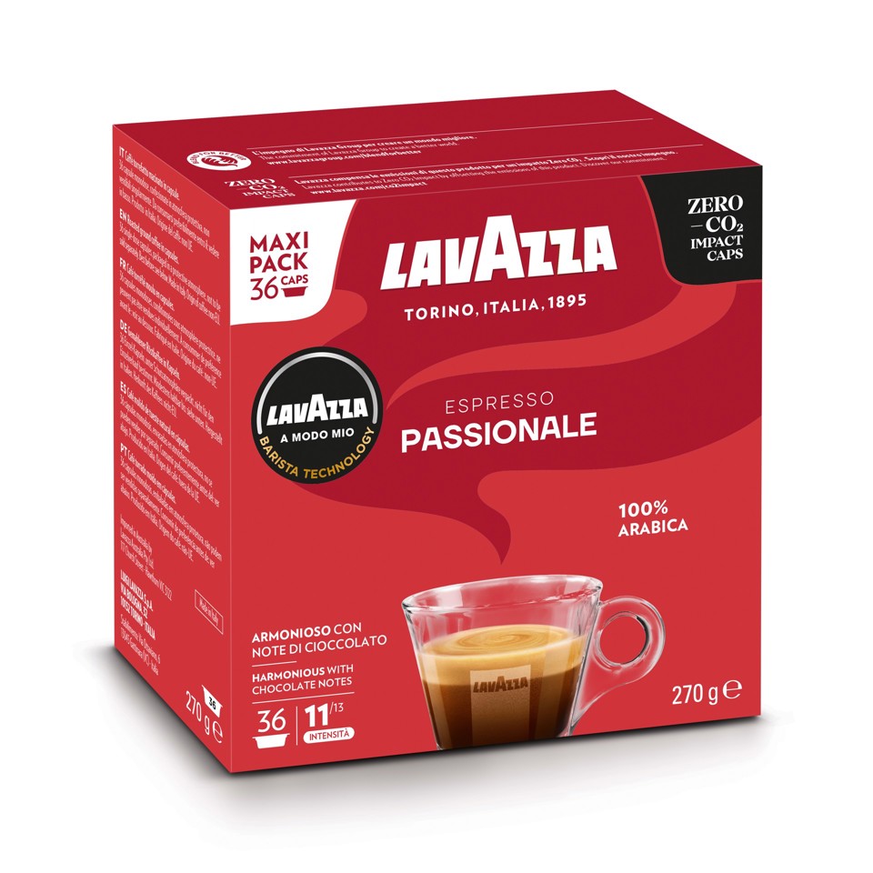 Lavazza A Modo Mio Passionale, 36 Capsule
