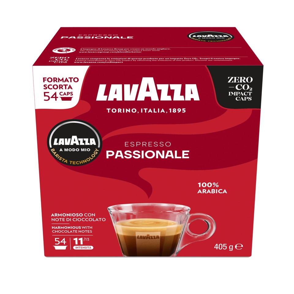 Lavazza A Modo Mio capsule caffè Passionale, 54 Capsule