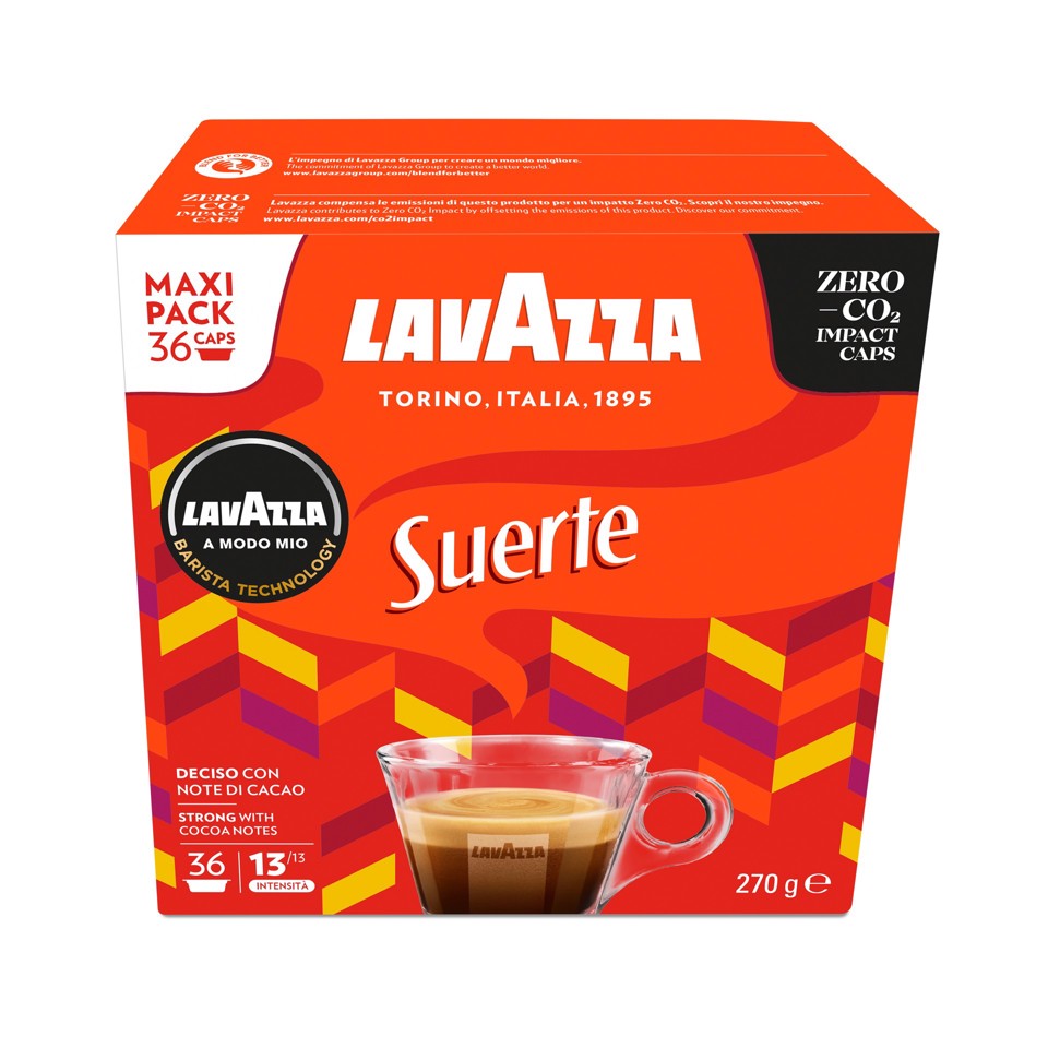 Lavazza Capsule A Modo Mio Suerte, 36 Capsule