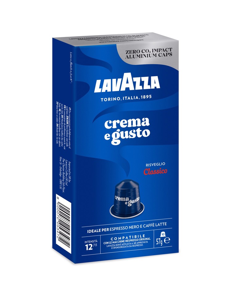 Lavazza Capsule caffè Compatibili Nespresso Crema e Gusto, 10 pz