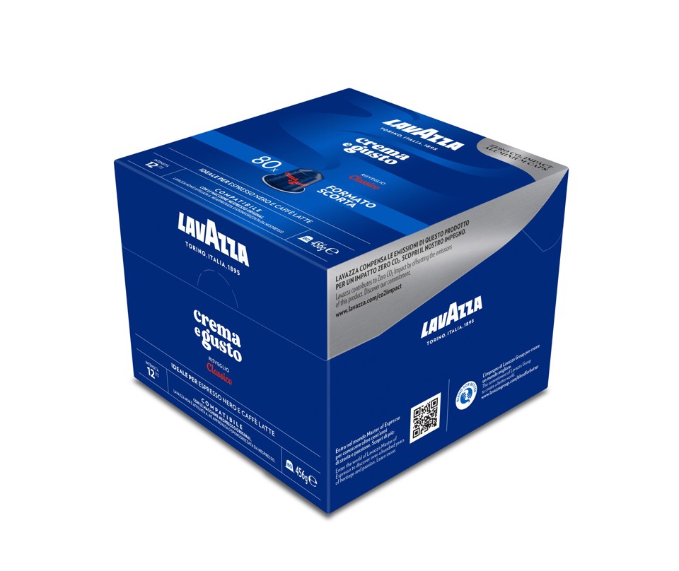 Lavazza Capsule caffè Compatibili Nespresso Crema e Gusto, 80 pz