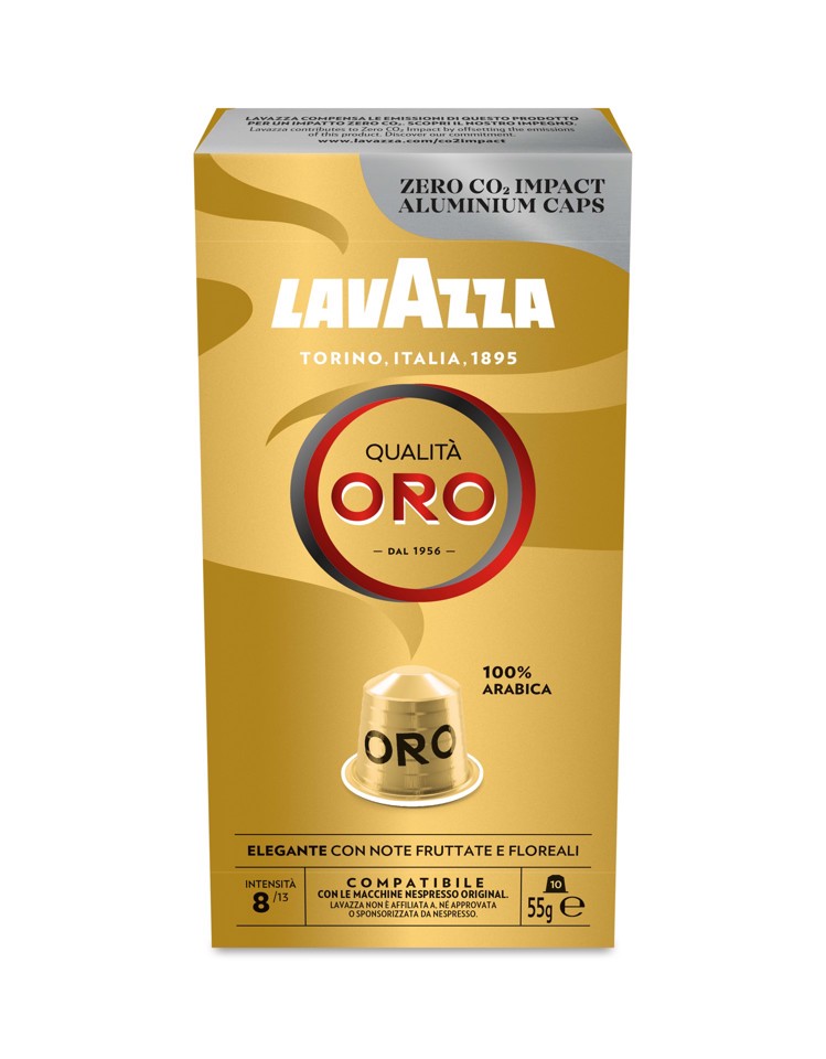 Lavazza Capsule caffè Compatibili Nespresso Qualità Oro, 10 pz
