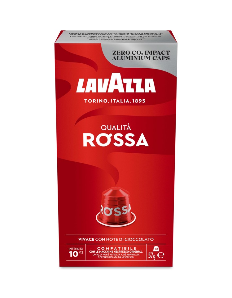 Lavazza Capsule caffè Compatibili Nespresso Qualità Rossa, 10 pz