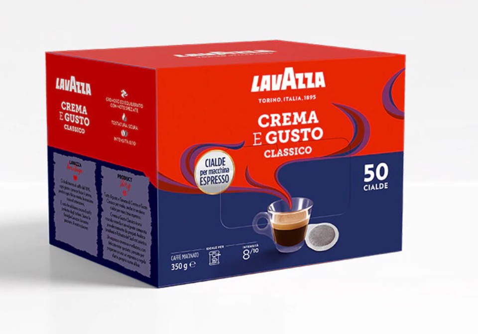 Lavazza Crema e Gusto Classico, 50 Cialde
