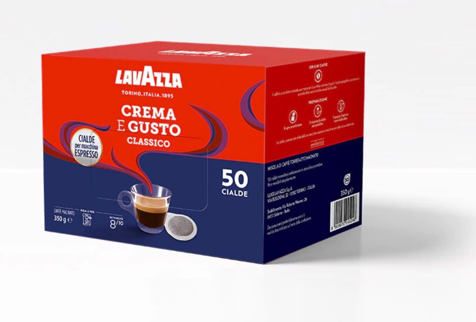 Lavazza Crema e Gusto Classico, 50 Cialde
