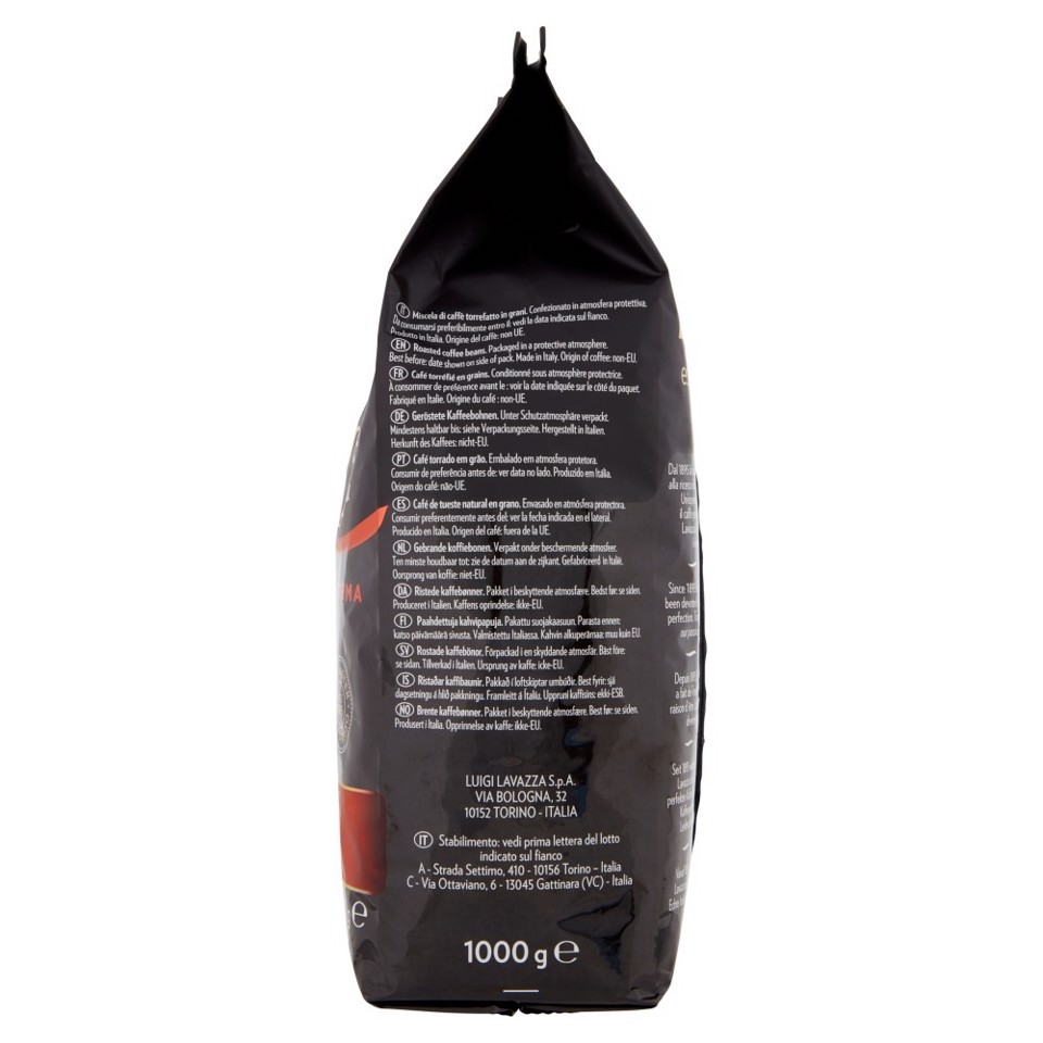 Lavazza Espresso Barista Gran Crema Caffè in Grani, 1Kg