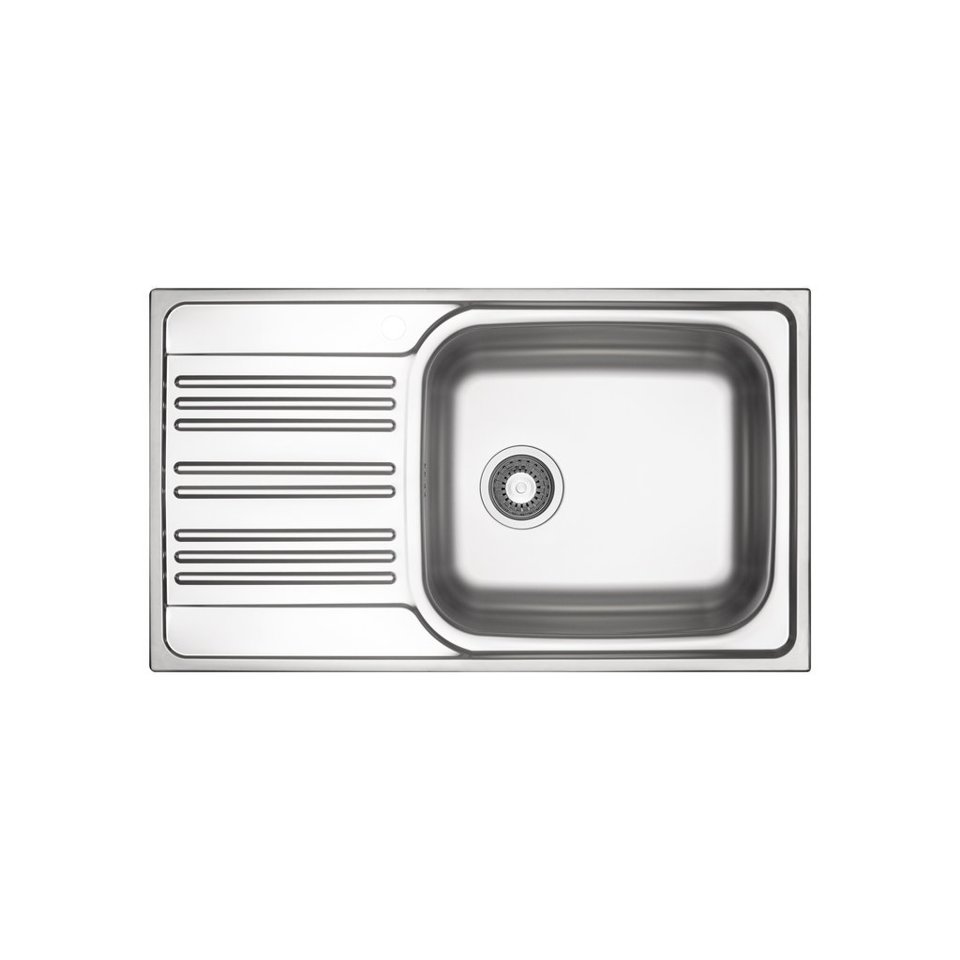 LAVELLO CITY 86 cm, 1 vasca - Acciaio Inox