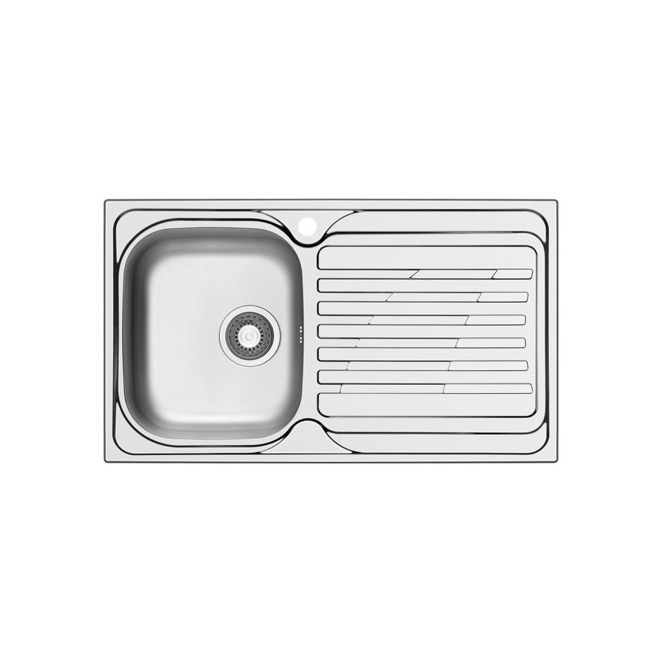 LAVELLO EURO 86 cm, 1 vasca - Acciaio Inox