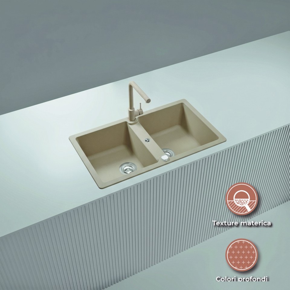 LAVELLO_86X50 2 vasche AVENA