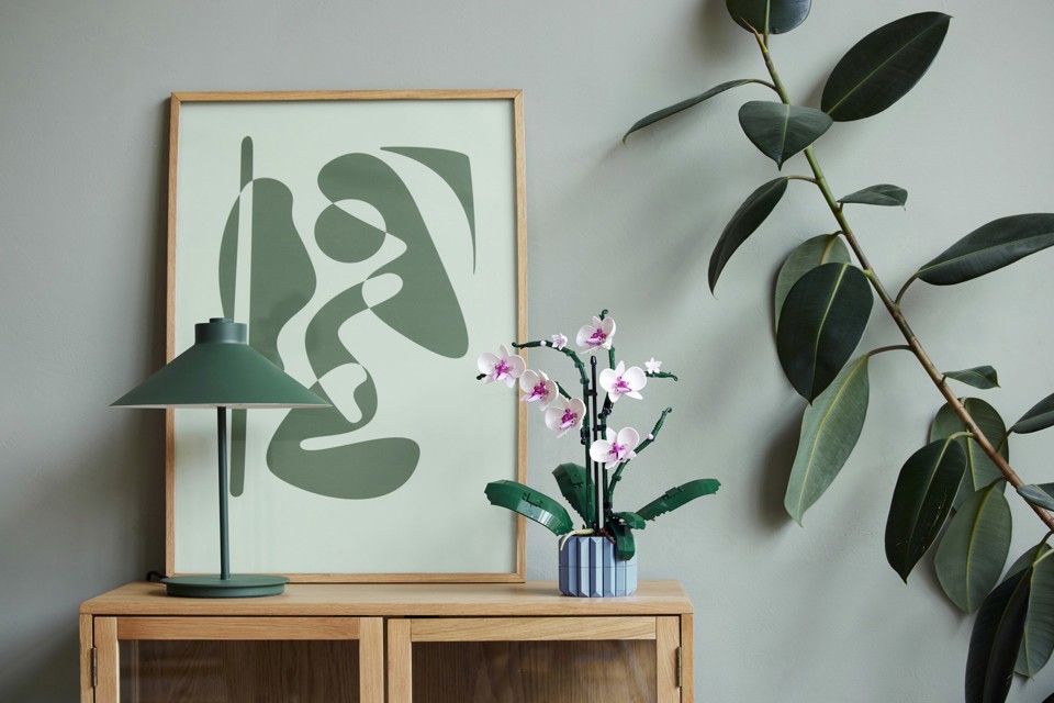 LEGO Botanicals 10311 Orchidea Modellino da Costruire con Fiori Finti e Vaso