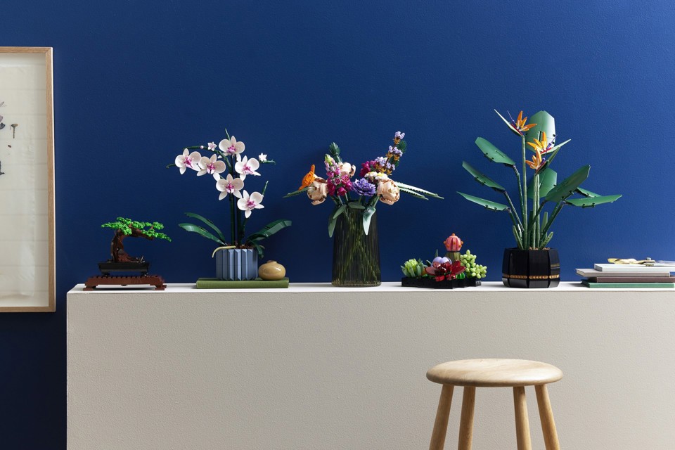 LEGO Botanicals 10311 Orchidea Modellino da Costruire con Fiori Finti e Vaso