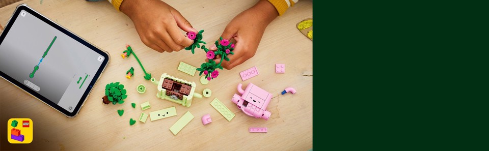LEGO Botanicals 11506 Piante Dondolanti, Set con 2 Piante Finte e 2 Vasi