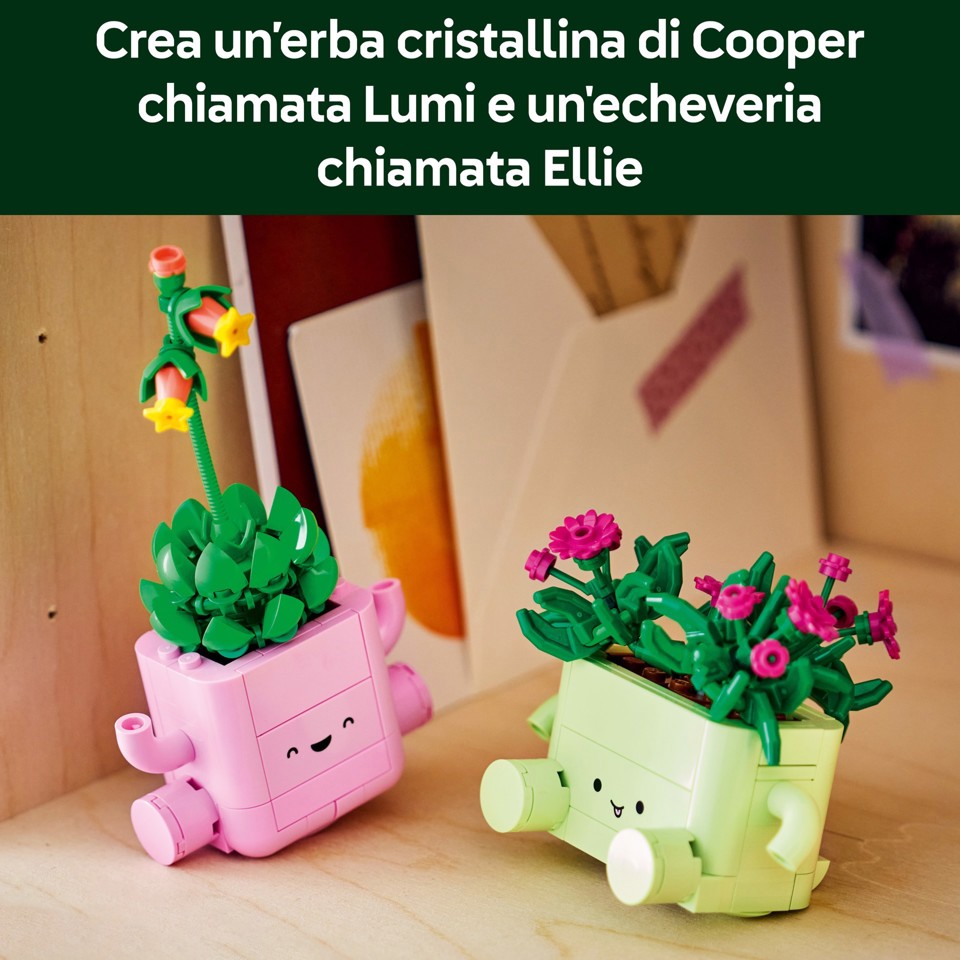 LEGO Botanicals 11506 Piante Dondolanti, Set con 2 Piante Finte e 2 Vasi