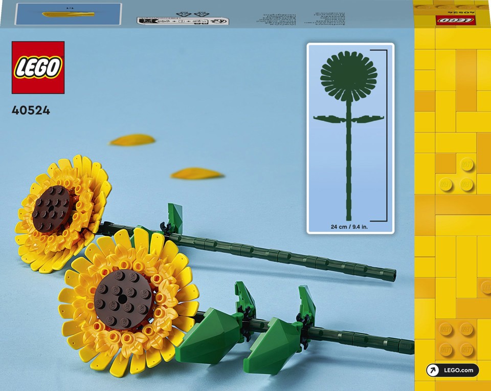 LEGO Botanicals 40524 Girasoli Bouquet Fiori Artificiali