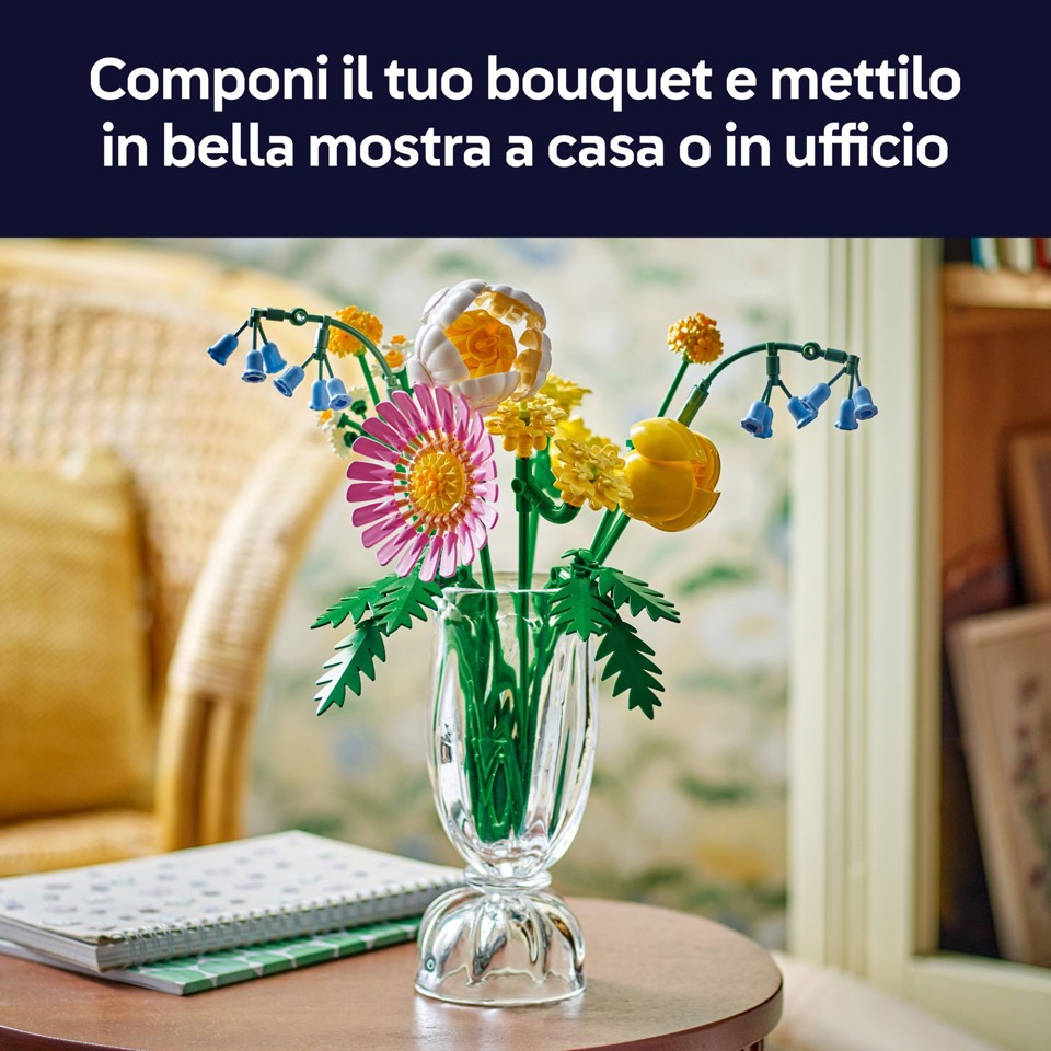 LEGO Botanicals Bouquet di fiori estivi