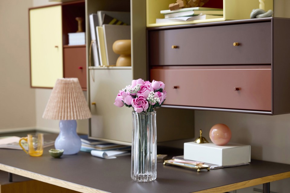 LEGO Botanicals Bouquet di rose rosa