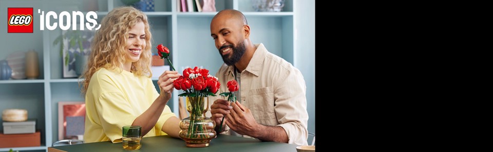 LEGO Botanicals Bouquet di rose