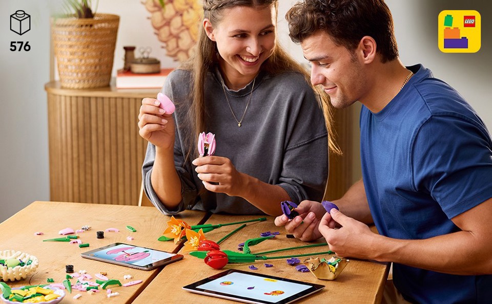 LEGO Botanicals Bouquet di tulipani