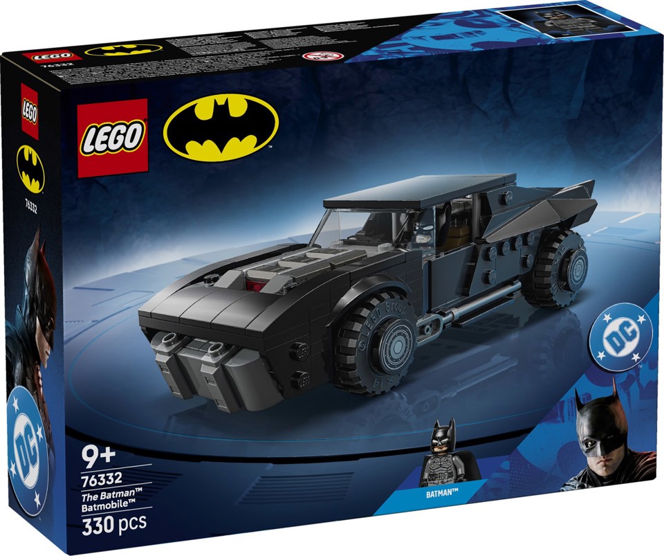 LEGO DC 76332 Batmobile di Batman, Macchina Giocattolo da Collezione con Minifigure del Supereroe e Moneta d'Oro