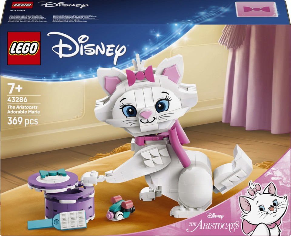 LEGO Disney | 43286 Adorabile Minou de Gli Aristogatti