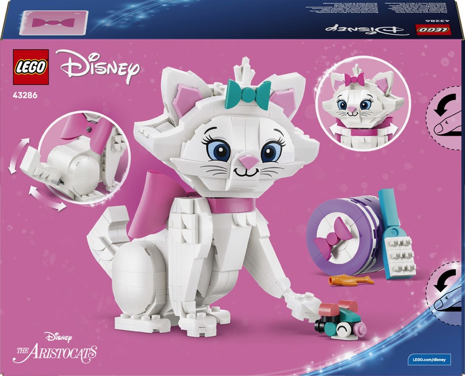 LEGO Disney | 43286 Adorabile Minou de Gli Aristogatti