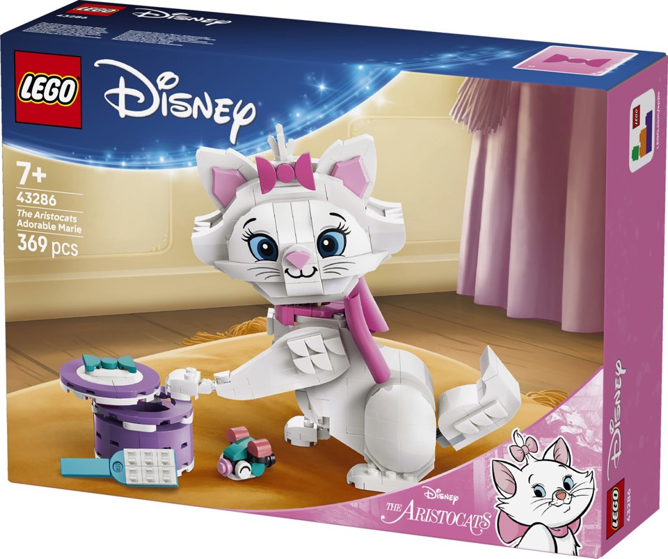 LEGO Disney | 43286 Adorabile Minou de Gli Aristogatti