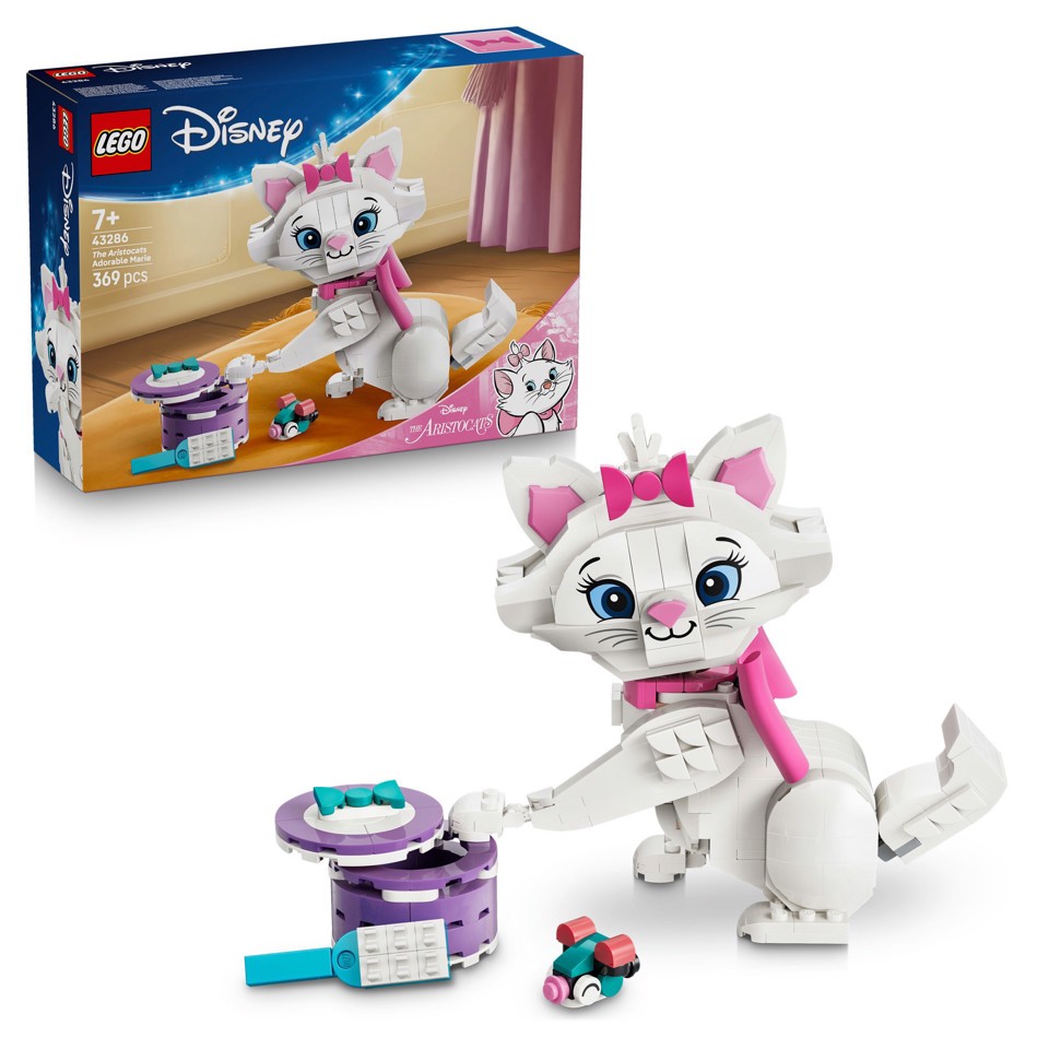 LEGO Disney | 43286 Adorabile Minou de Gli Aristogatti