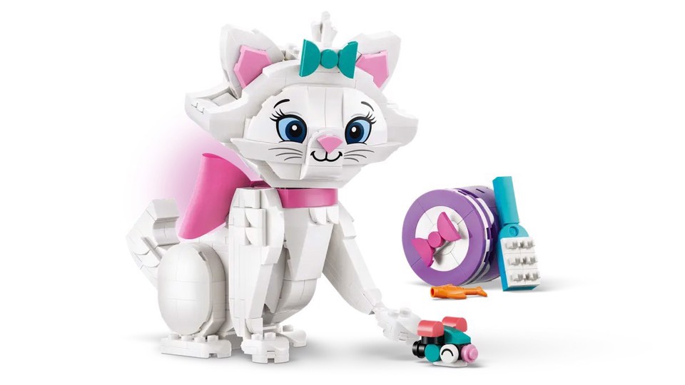 LEGO Disney | 43286 Adorabile Minou de Gli Aristogatti