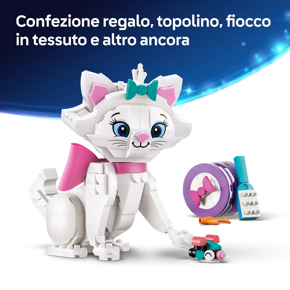 LEGO Disney | 43286 Adorabile Minou de Gli Aristogatti