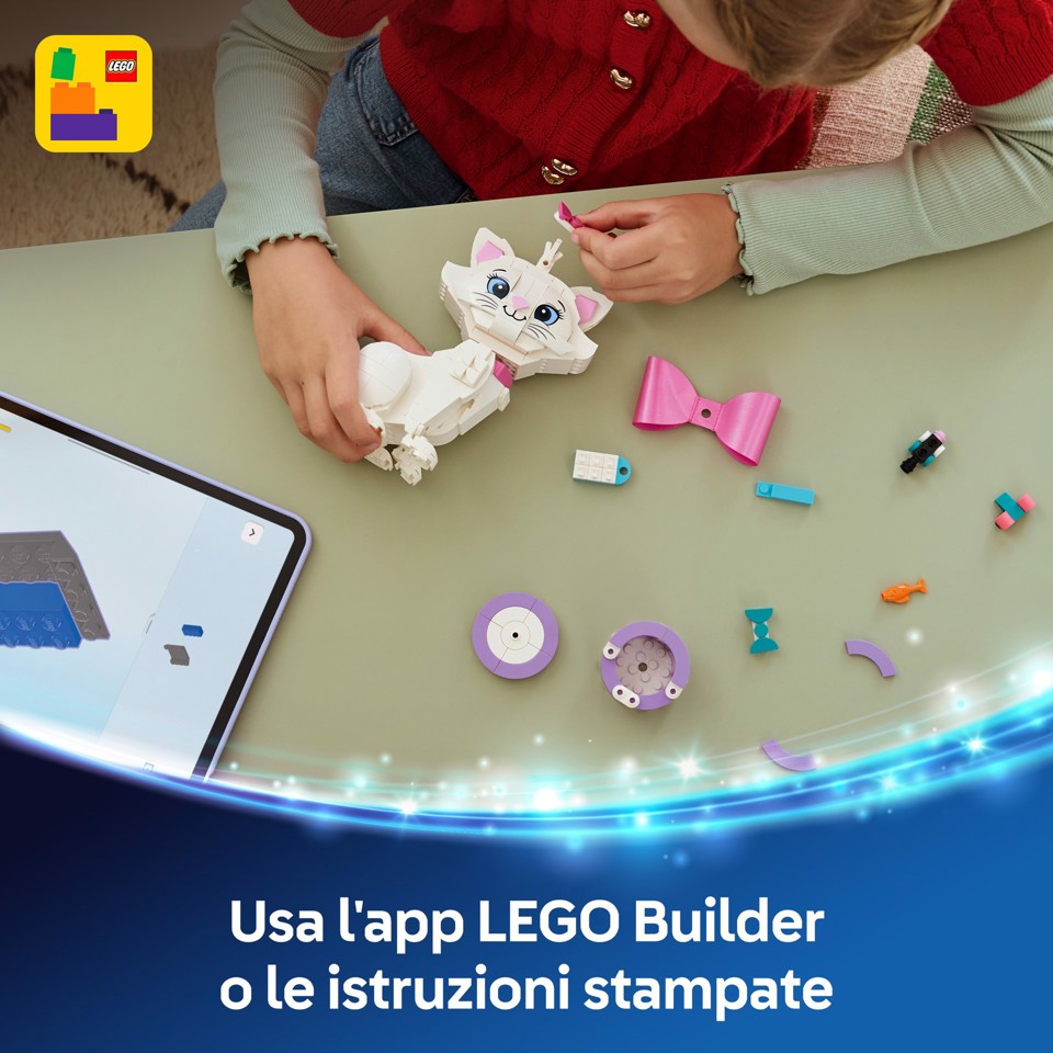 LEGO Disney | 43286 Adorabile Minou de Gli Aristogatti