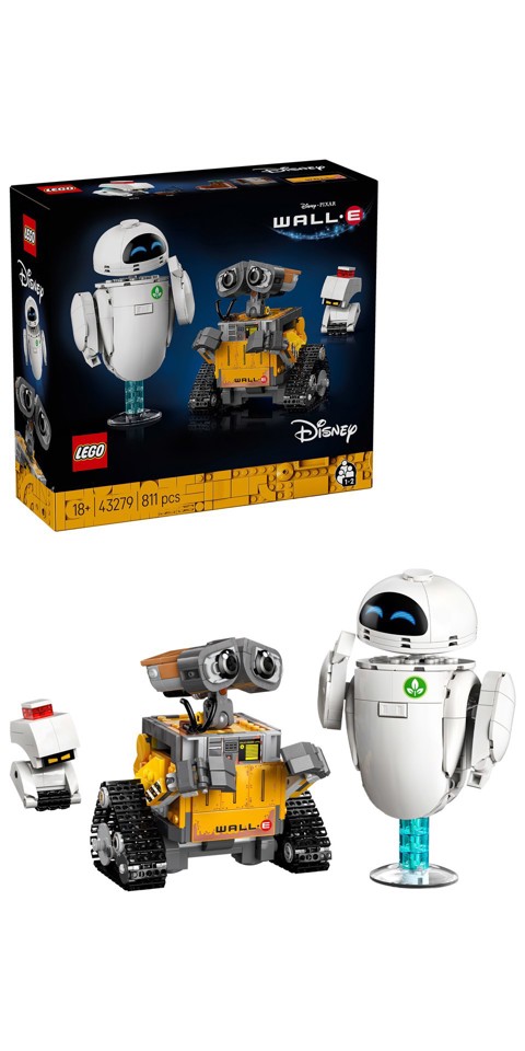 LEGO Disney | Pixar 43279 WALL-E e EVE