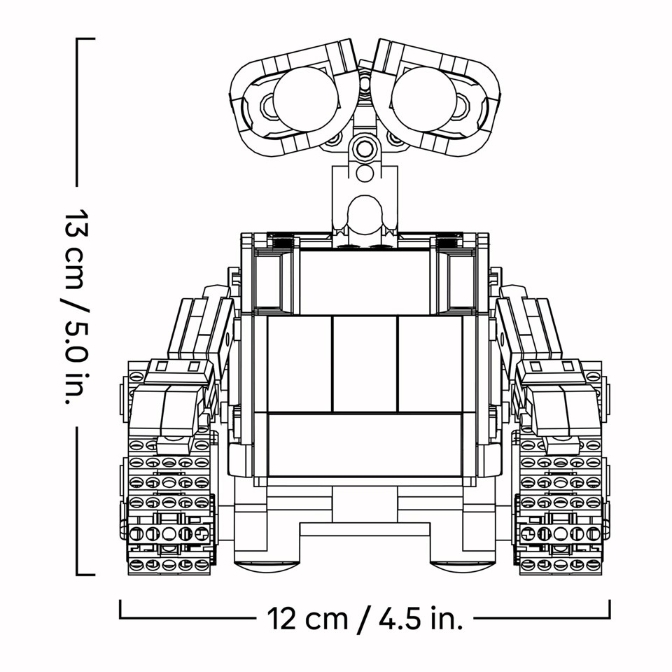 LEGO Disney | Pixar 43279 WALL-E e EVE