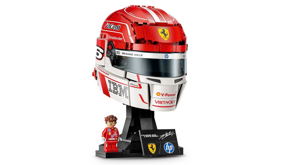 LEGO Editions 43014 Casco di Charles Leclerc Scuderia Ferrari