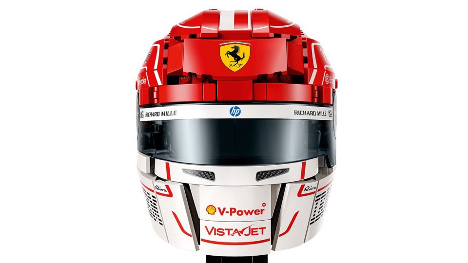 LEGO Editions 43014 Casco di Charles Leclerc Scuderia Ferrari
