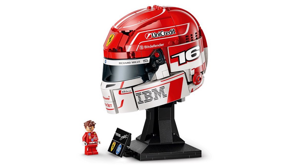 LEGO Editions 43014 Casco di Charles Leclerc Scuderia Ferrari
