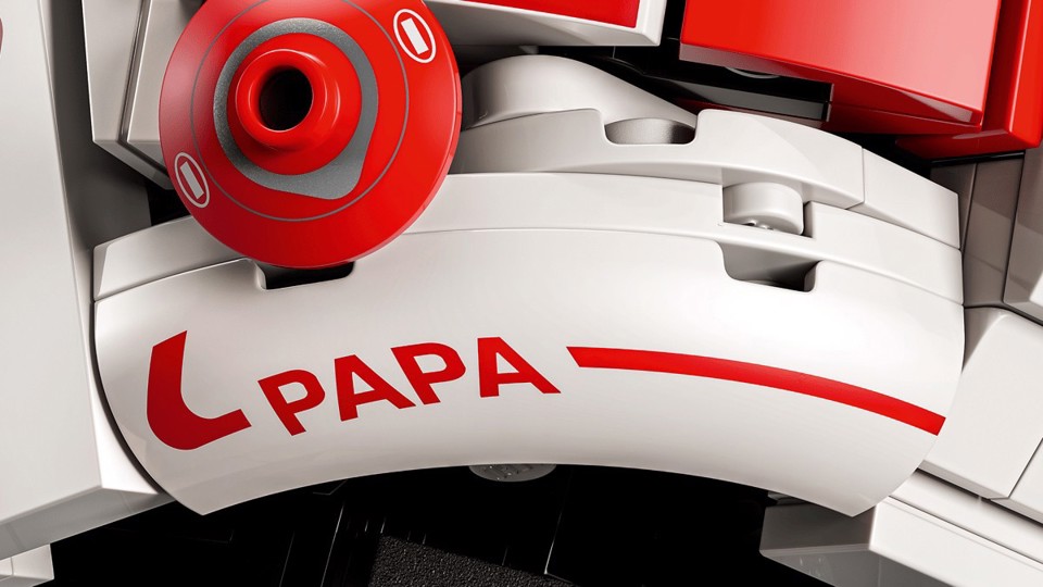 LEGO Editions 43014 Casco di Charles Leclerc Scuderia Ferrari
