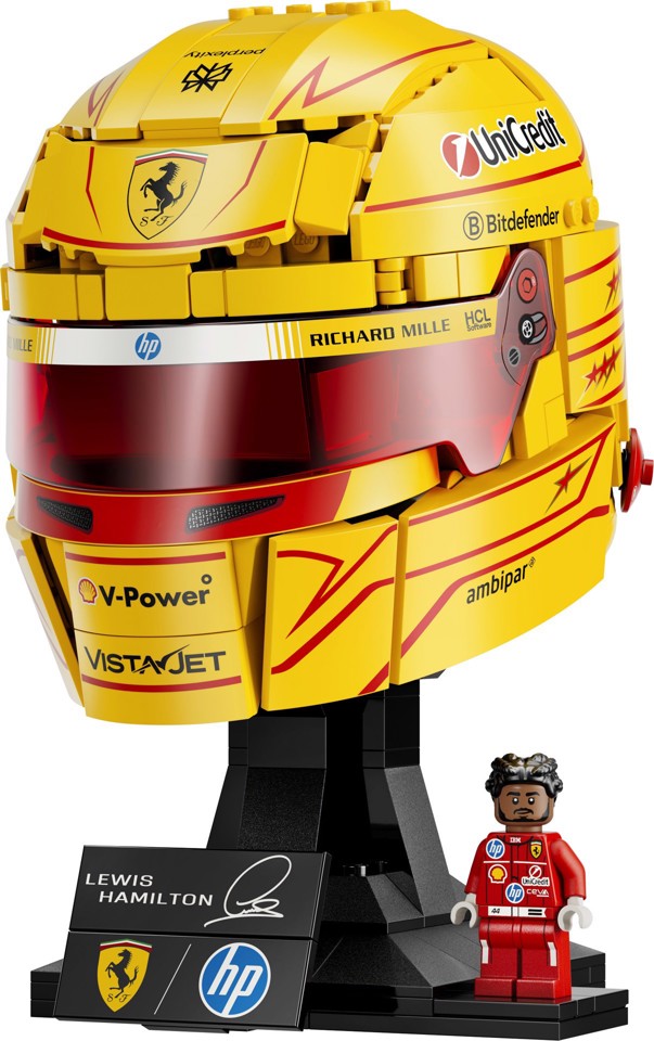 LEGO Editions 43022 Casco di Lewis Hamilton Scuderia Ferrari