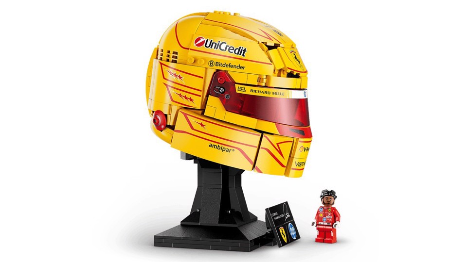 LEGO Editions 43022 Casco di Lewis Hamilton Scuderia Ferrari
