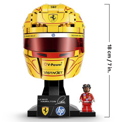LEGO Editions 43022 Casco di Lewis Hamilton Scuderia Ferrari
