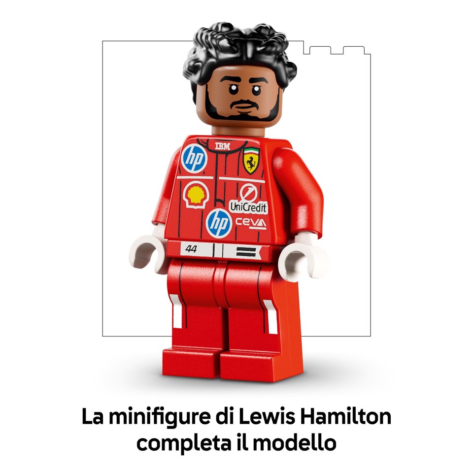 LEGO Editions 43022 Casco di Lewis Hamilton Scuderia Ferrari
